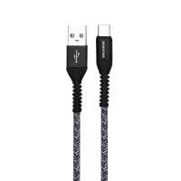 کابل تبدیل USB به USB-C کلومن مدل DK - ED 68 طول 1 متر